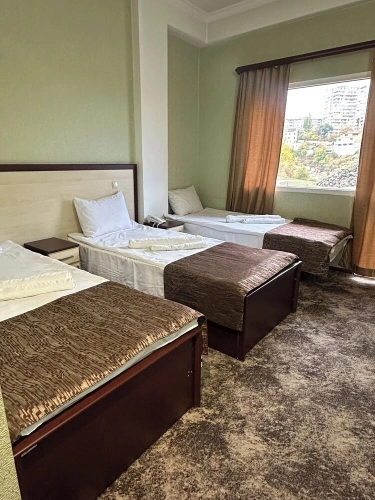 Standard Triple room with balcony and with park view