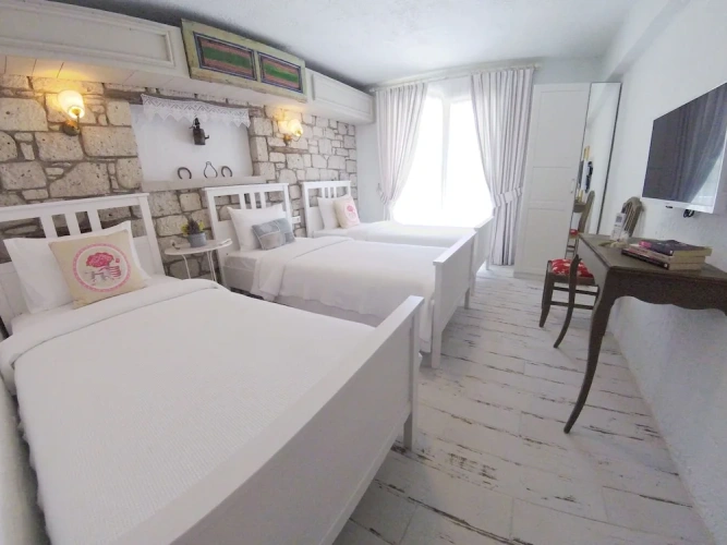 Standard Triple room with garden view