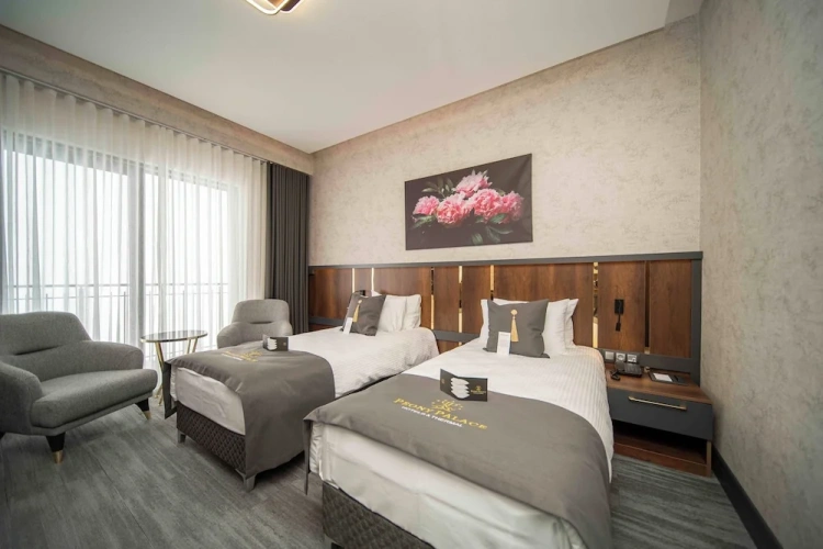 Deluxe Double room with balcony and with mountain view