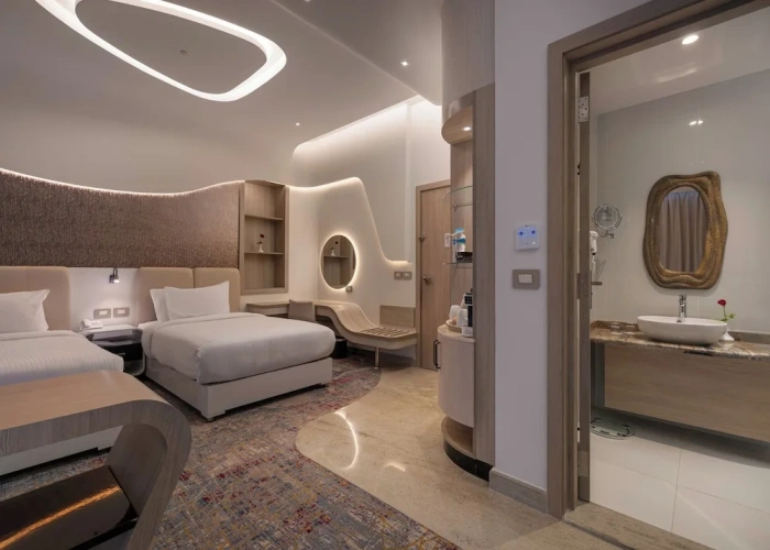 Premium with Sofa Bed Twin room with pool view