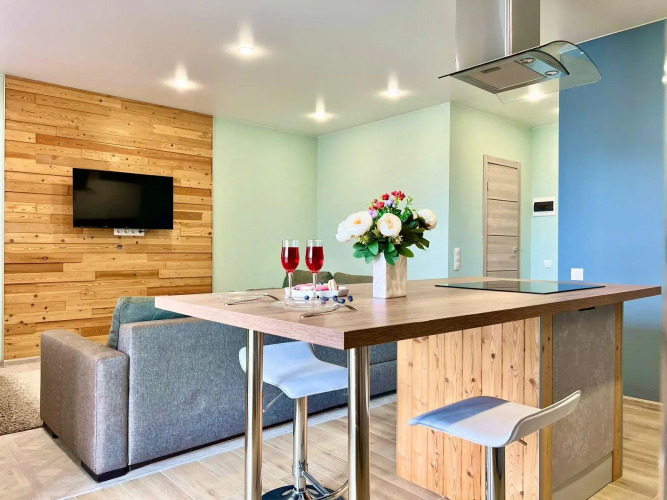 Фотография номера квартиры Harmonia Apartments на улице Расула Гамзатова