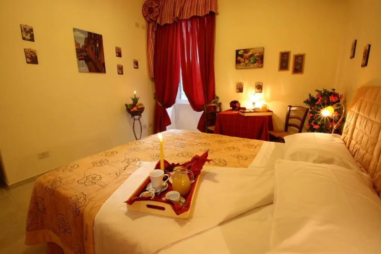 Bed Breakfast and Cappuccino
