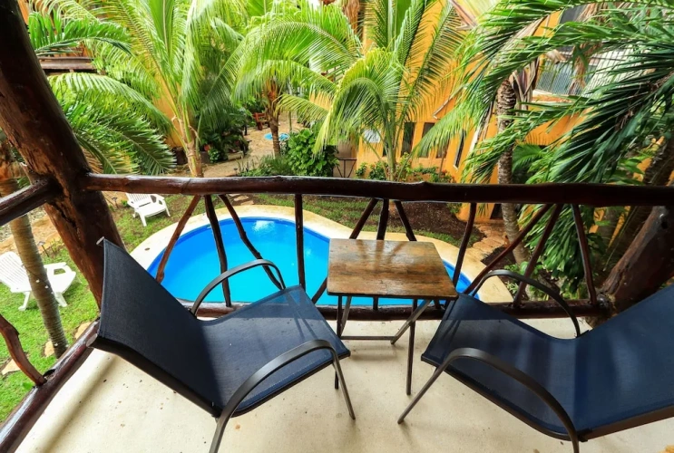 Standard Quadruple room with balcony