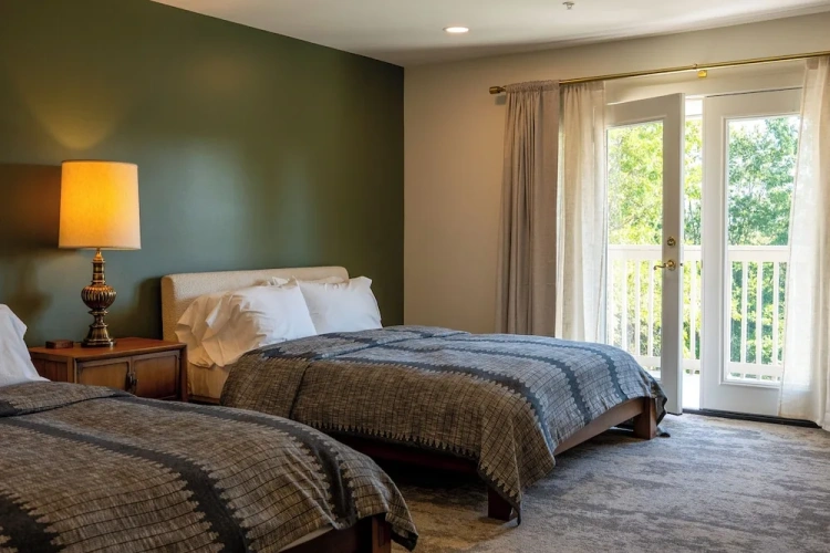 Deluxe Double room with balcony and with view