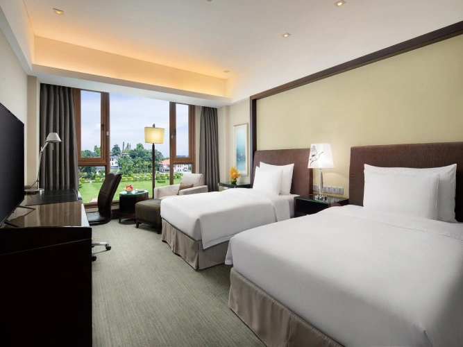 Deluxe Twin room with garden view