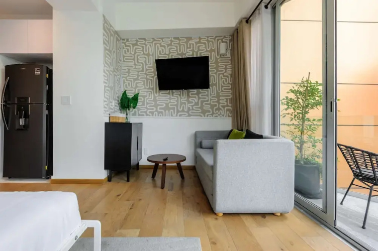 w Majestic Loft w Balcony in Roma Norte