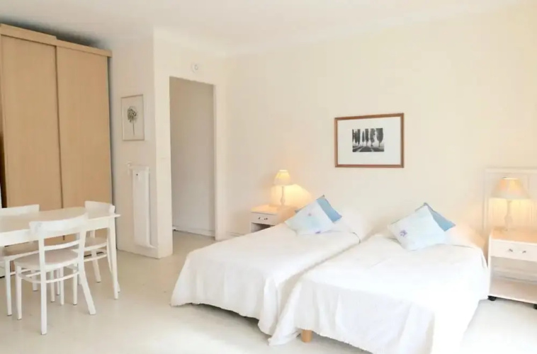 Large Studio apt for 2 With Balcony Walking Distance Croisette - 1977
