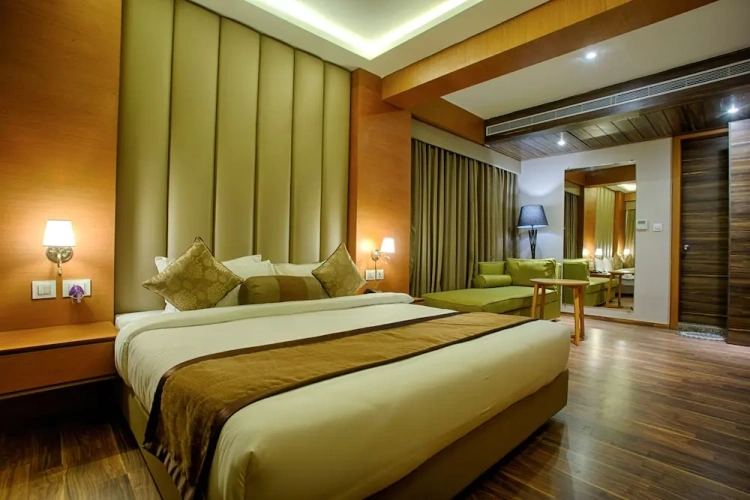 Deluxe Double room with land view