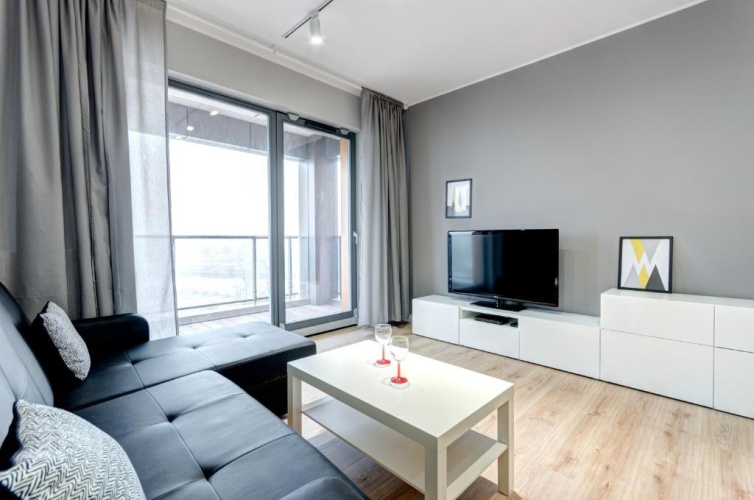1 Bedroom Deluxe Apartment with balcony and with river view