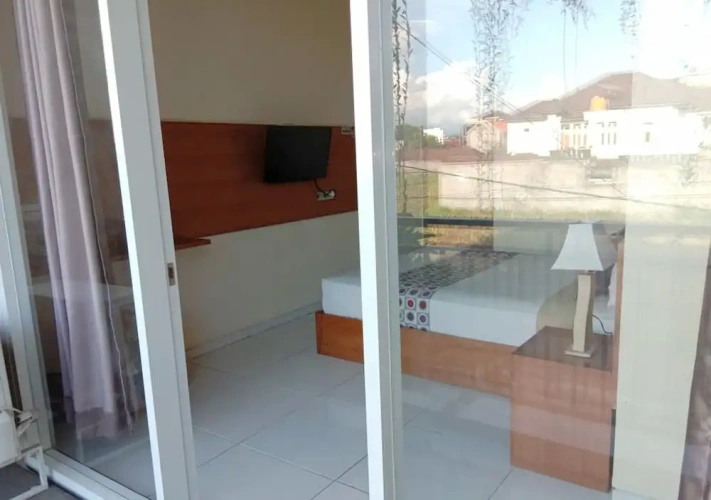 Superior room with balcony and with land view
