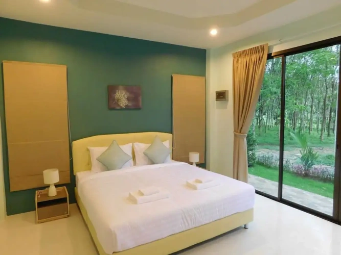 Standard Double room with balcony and with garden view
