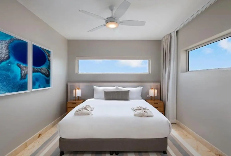 2 Bedrooms Quadruple Suite with balcony and with ocean view
