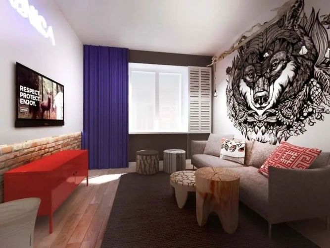 2 Bedrooms Comfort Apartment with land view