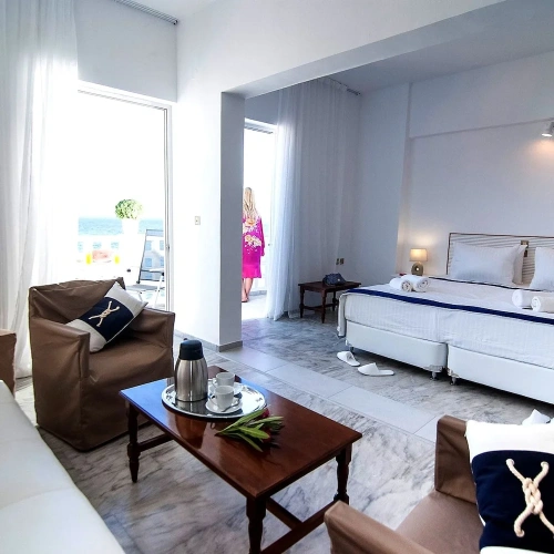 Junior Suite with balcony and with sea view