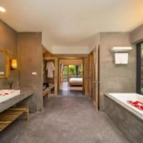 Deluxe Double Bungalow with balcony and with garden view
