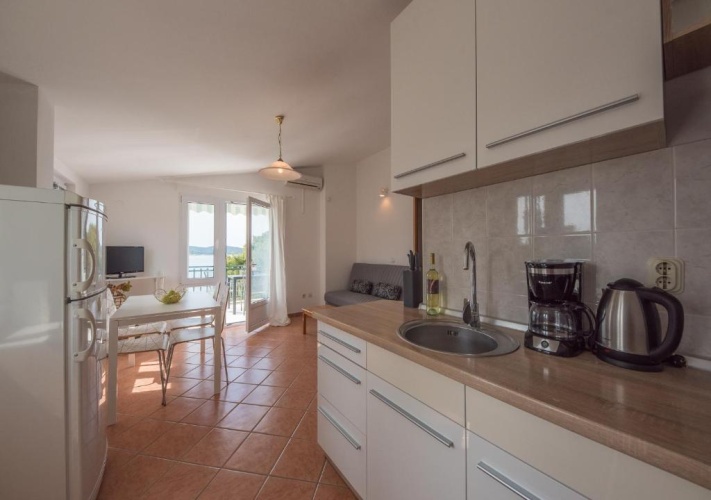 Apartment with balcony and with sea view