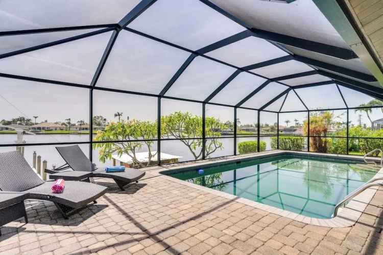 Waterfront Cape Coral Home w/ Pool & Gulf Access