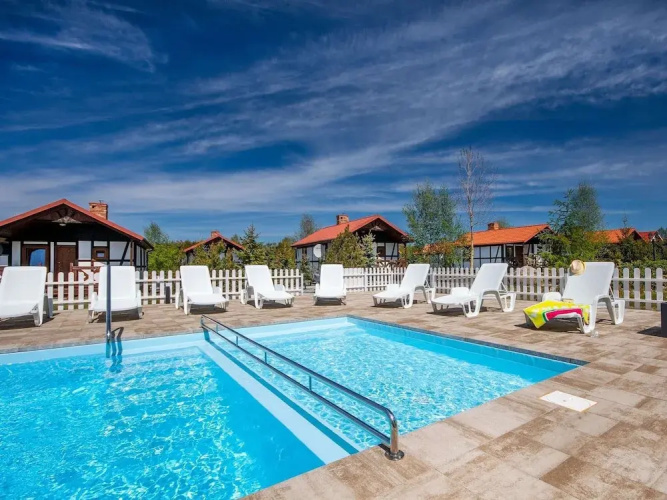 Holiday Homes With Fireplace , Summer Pool