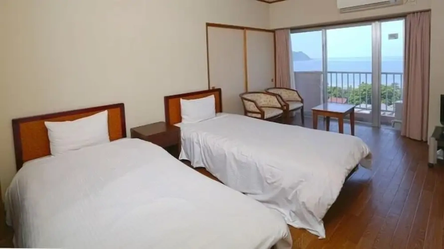 Economy Twin room with ocean view