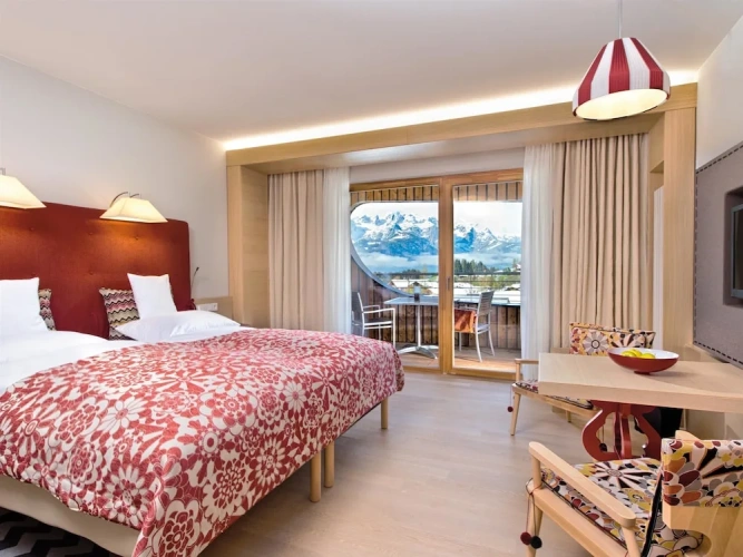 Standard Double room with balcony and with mountain view