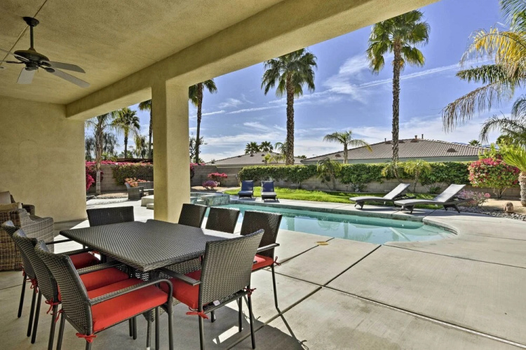 Spacious Palm Desert Home with Pool and Jacuzzi by Golf