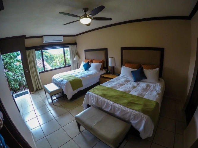 Standard Triple Family room with garden view