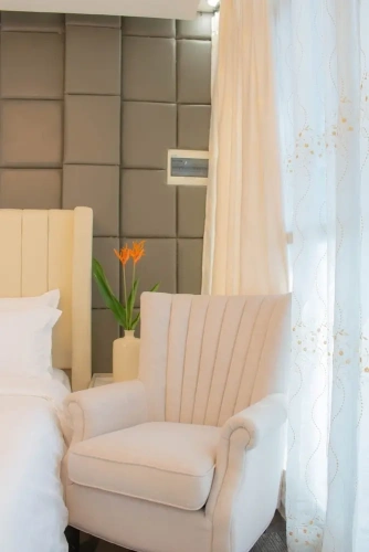 Standard Double Penthouse room with balcony and with garden view