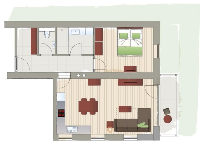 1 Bedroom Apartment
