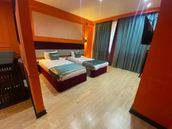Classic Twin room with city view