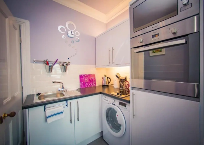 Double Duplex Studio with view
