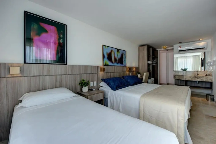 Standard Triple room with sea view