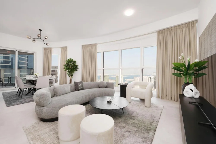 Elegant Panoramic Sea View Apt on Al Reem Island