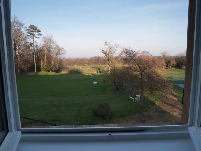 Deluxe Double room with park view