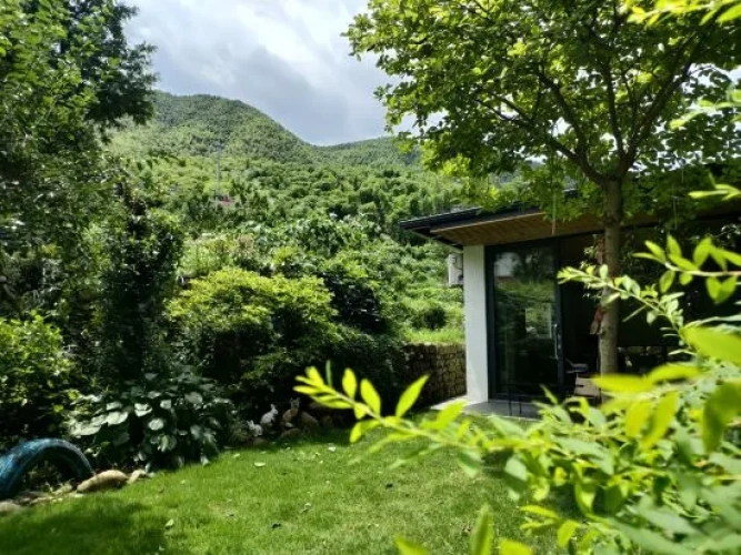 Outside