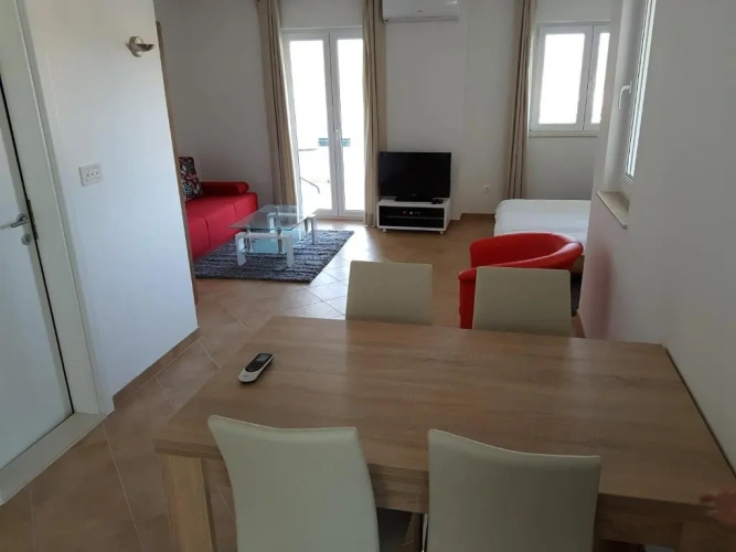 Studio with balcony