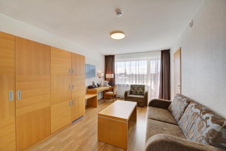 Family Suite with balcony and with city view