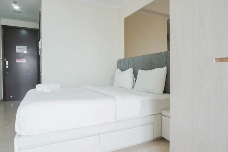 Best Studio with Pool View at Menteng Park Apartment