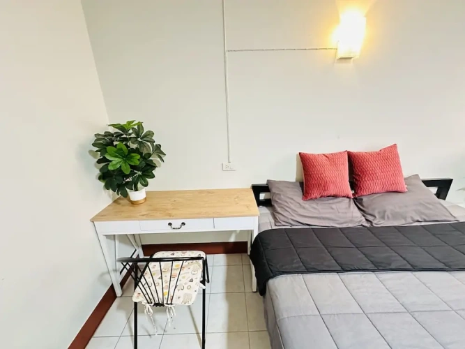 Studio with balcony