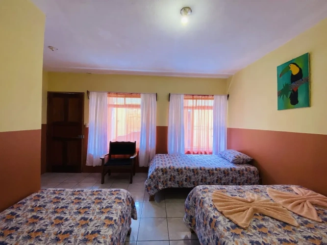 Standard Triple room with balcony and with view