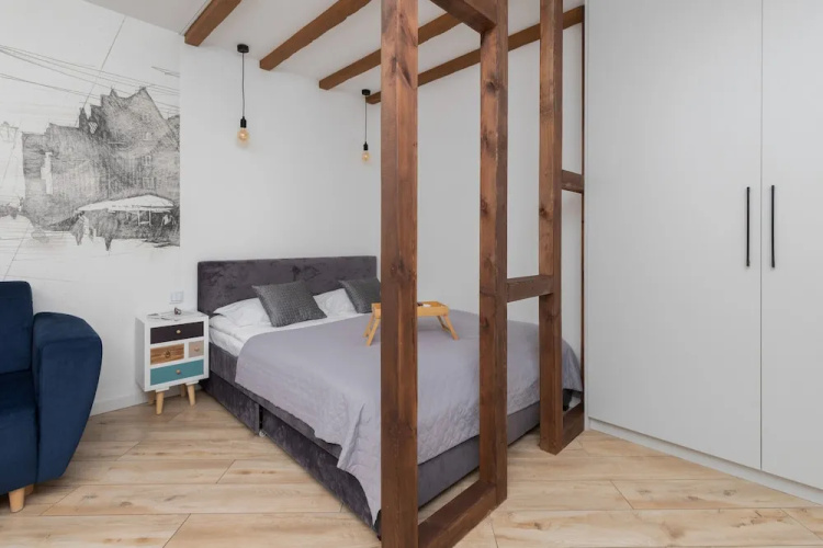 Aesthetic Deep Blue Studio by Renters