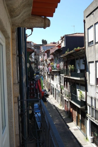 Studio with balcony