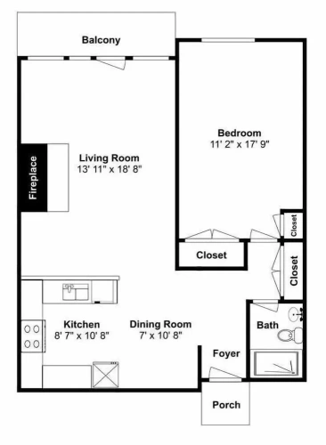 1 Bedroom Standard room