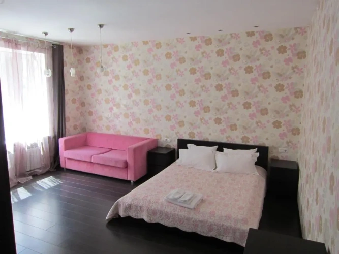 Standard Double room with street view