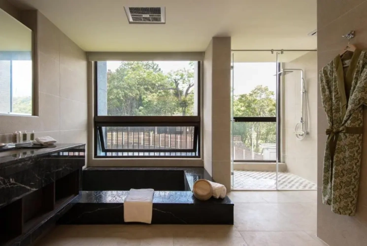 Superior Twin room with balcony and with view