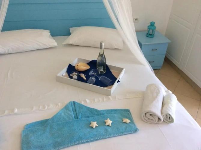 Deluxe Double room with balcony and with sea view