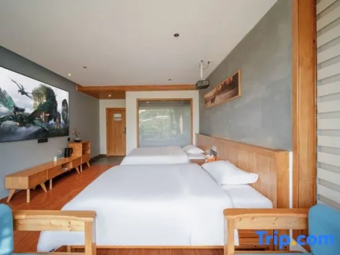 Standard Twin room with river view