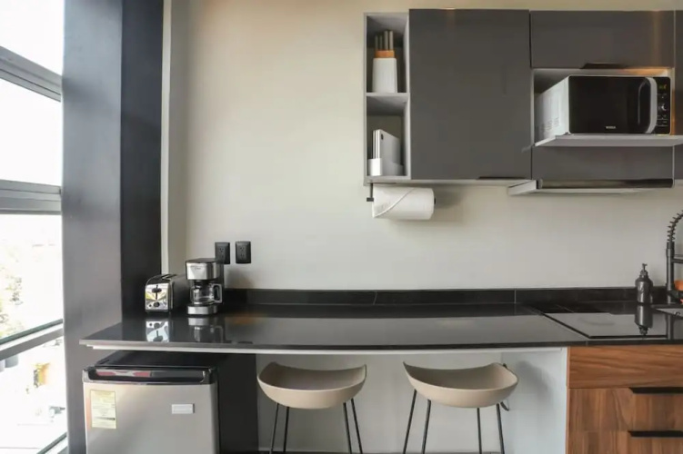 The Striped Loft Modern Elegance in a Centric Location