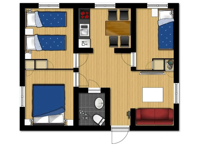 3 Bedrooms Cottage