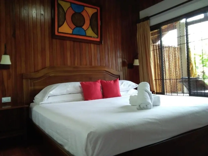Standard Quadruple room with balcony and with view