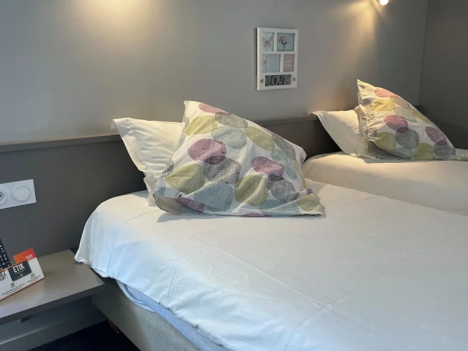 Classic Twin room with city view